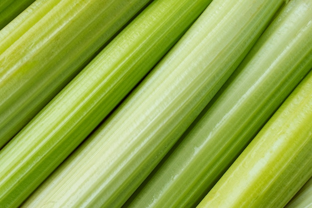 Close-up texture of celery