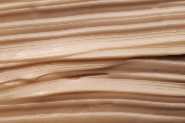 Close up texture of cream