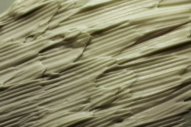 Close up texture of cream