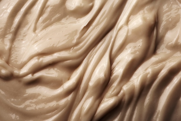 Close up texture di crema