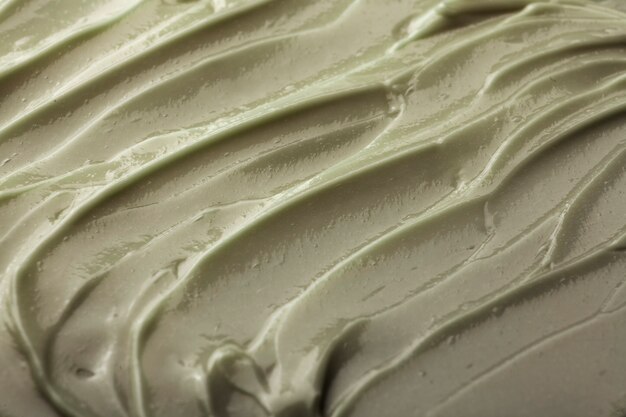 Close up texture of cream