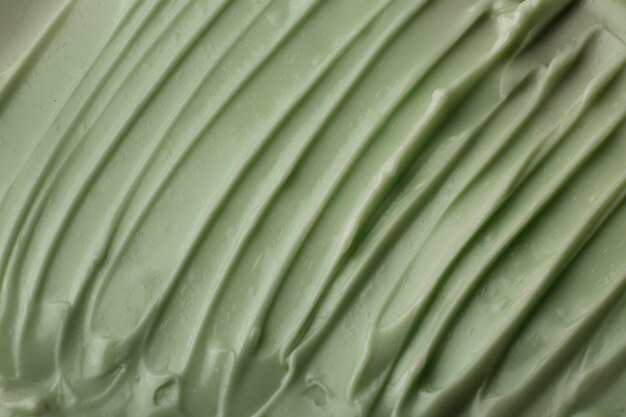 Close up texture of cream