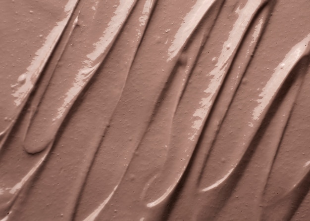 Close up texture of cream