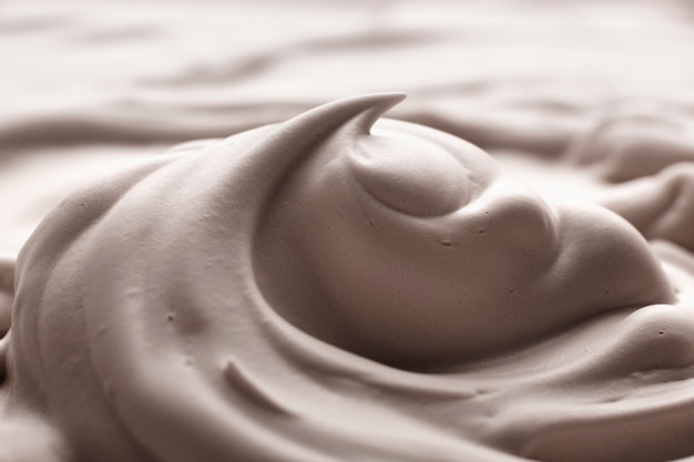 Free photo close up texture of cream