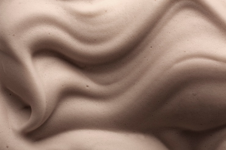 Free Photo close up texture of cream