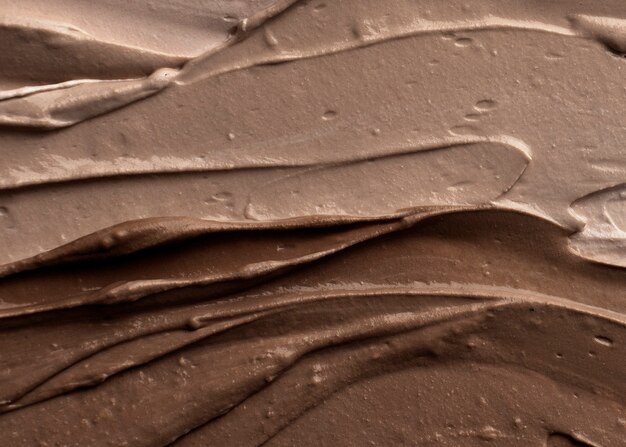 Close up texture of cream