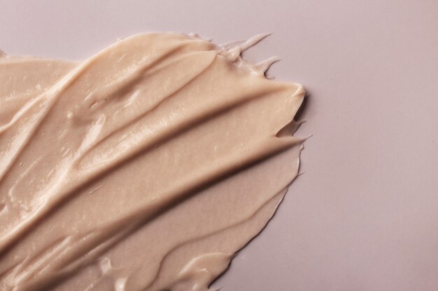 Close up texture of cream