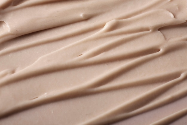 Free photo close up texture of cream