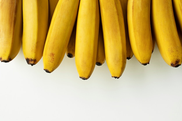 無料写真 バナナのクローズアップテクスチャ