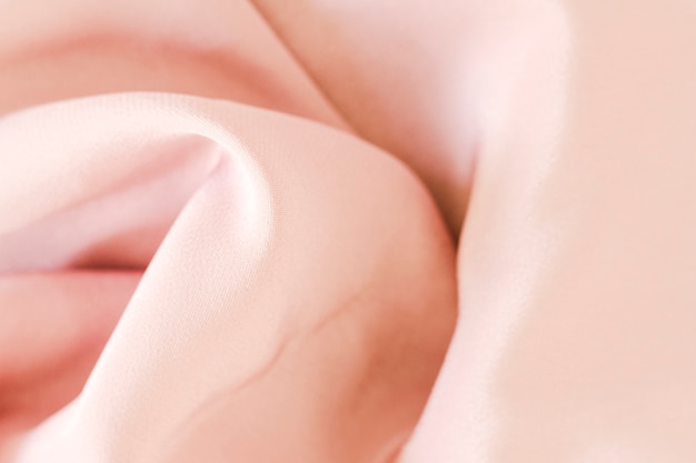 Close-up texture pink fabric of suit