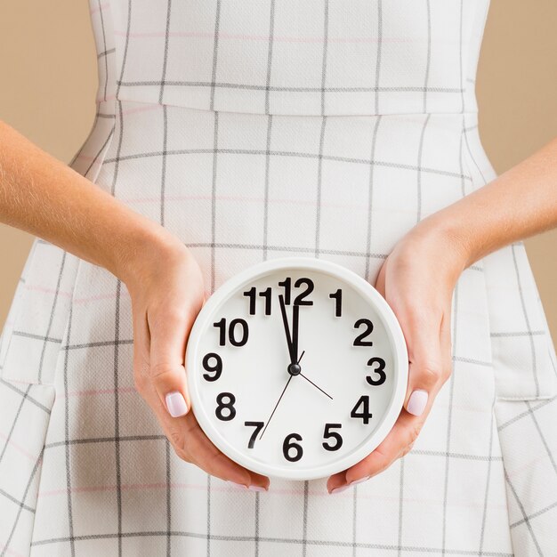 Close-up time of the year period clock