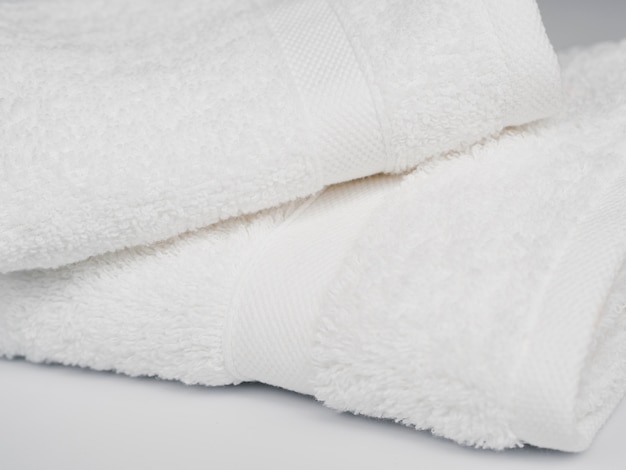 Free photo close up towels