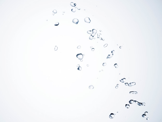 Close-up transparent liquid drops