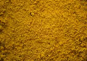 Free photo close up of turmeric powder
