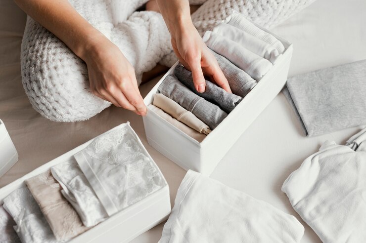 Free Photo close up underwear classification