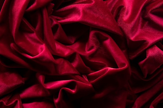 Close up on velvet texture