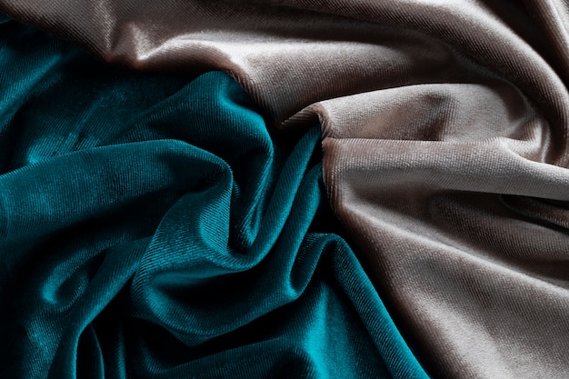 Close up on velvet texture