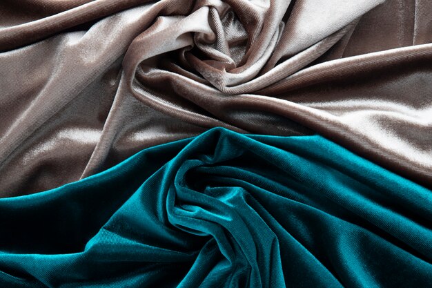 Close up on velvet texture