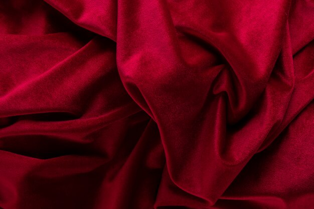 Close up on velvet texture