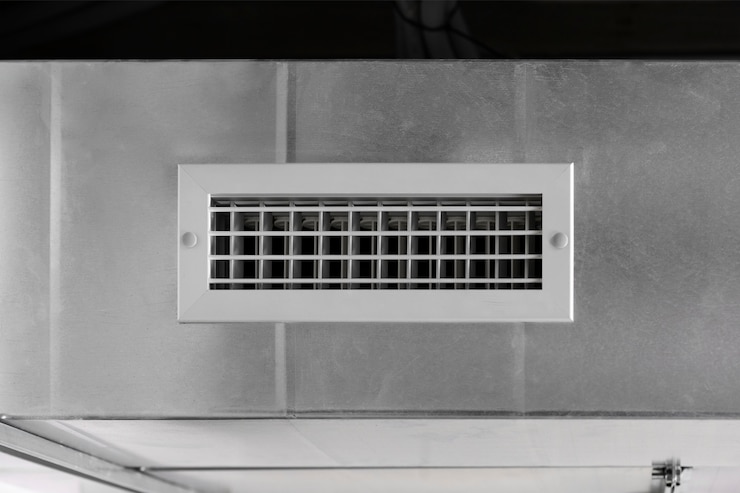 Free Photo close up on ventilation system