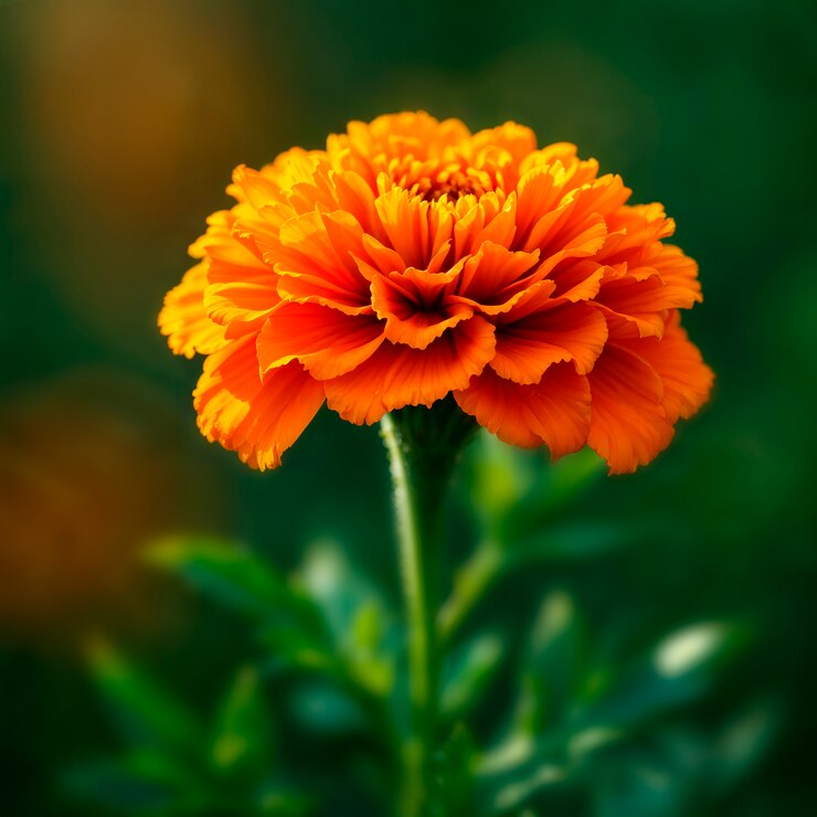 無料Photo 鮮やかなオレンジの花がいているクローズアップ
