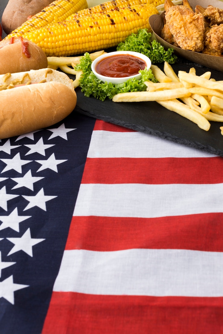 無料Photo アメリカ料理のクローズアップビュー