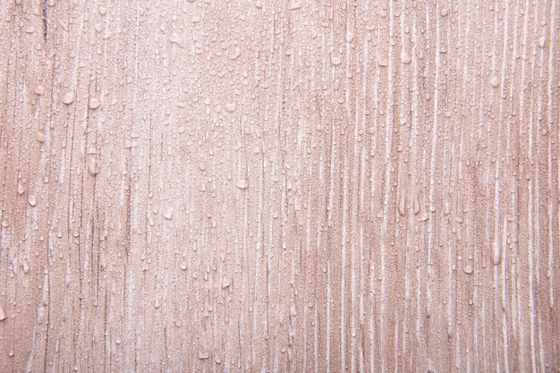 Free photo close-up water texture on wood