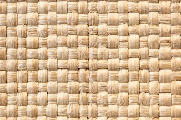 Close-up of weaved fabric texture