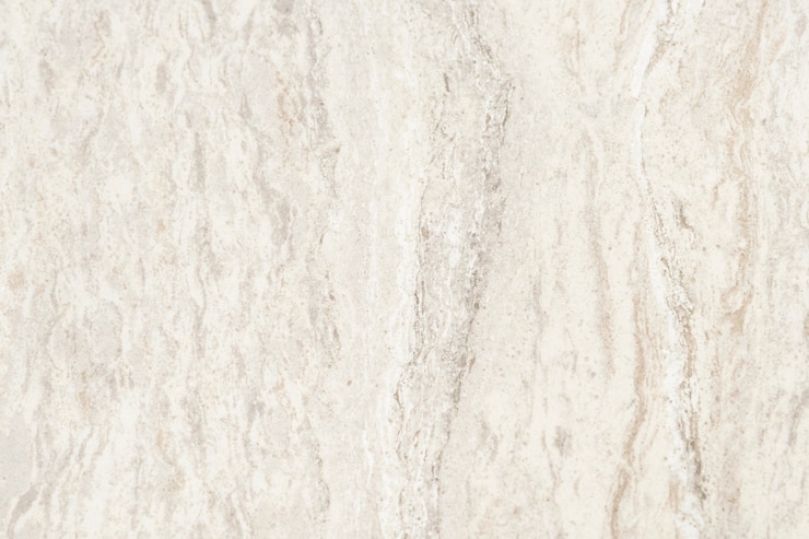 Free Photo close up of a white marble textured wall
