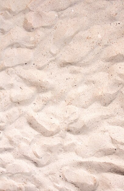 Close-up White sea Sand texture.