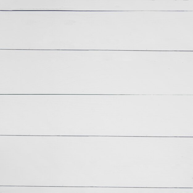 Close-up of a white wooden table