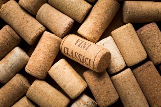 Download Premium Photo Close Up Of Wine Corks