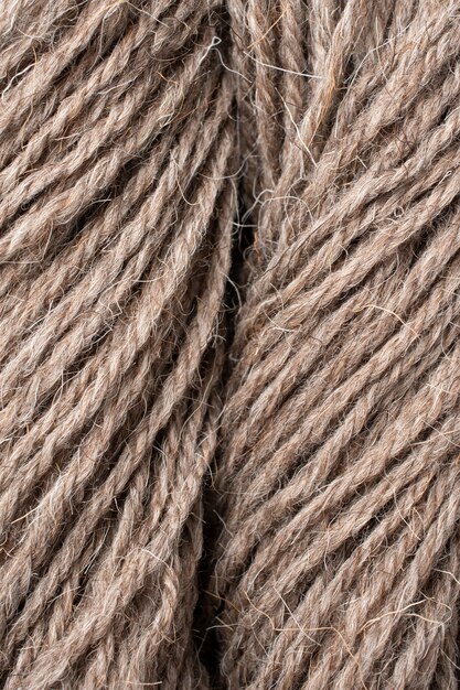 Close up on wool texture design