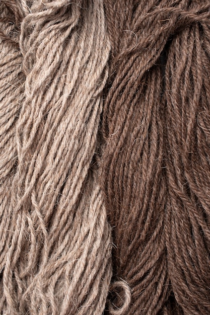 Close up on wool texture design