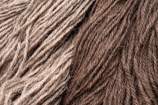 Close up on wool texture design