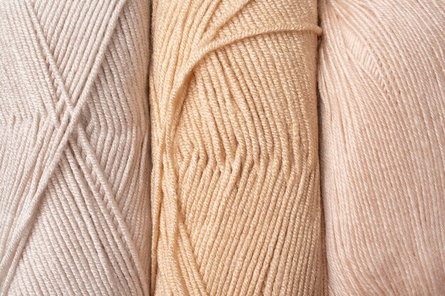 Close up on wool texture design
