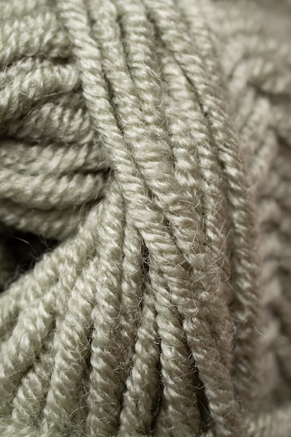 Close up on wool texture design