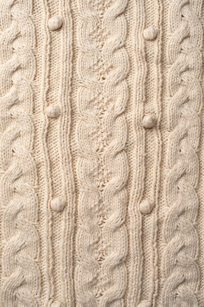 Close up on wool texture design