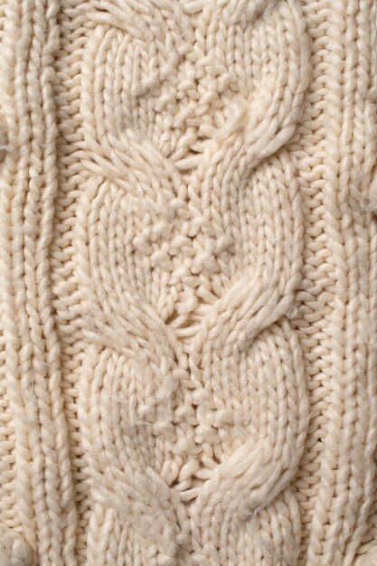 Free Photo close up on wool texture design