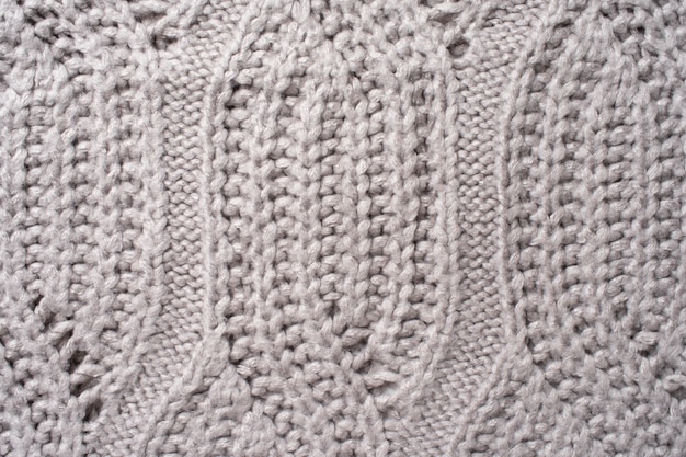 Close up on wool texture design