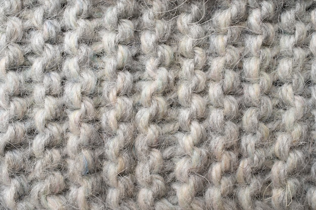 Close up on wool texture design