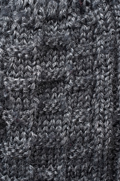 Close up on wool texture details