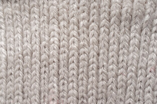 Close up on wool texture details