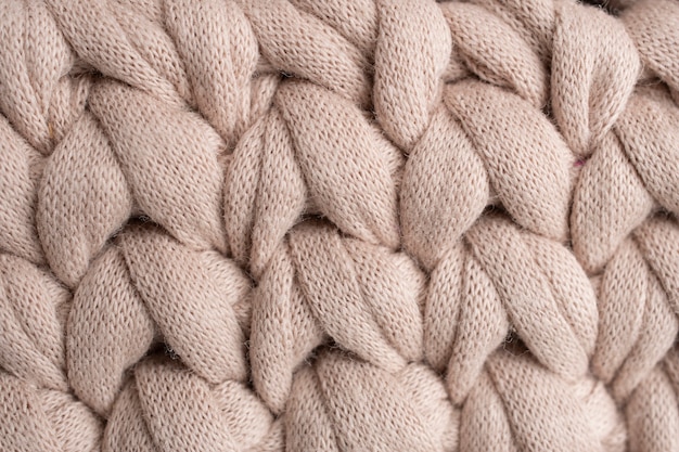 Free photo close up on wool texture details