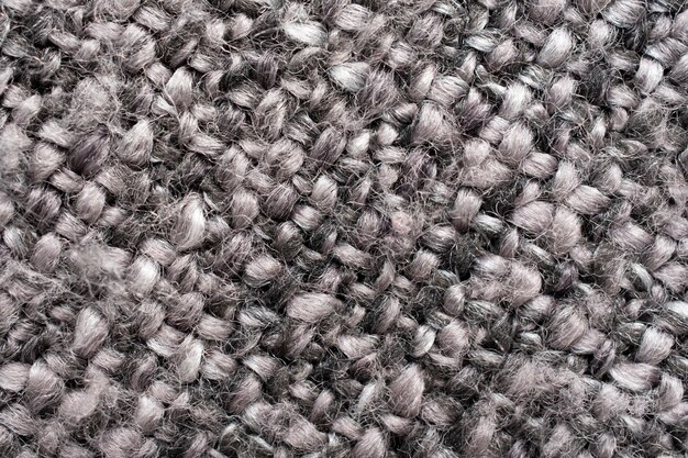 Close up on wool texture details