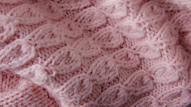 Close up on wool texture details