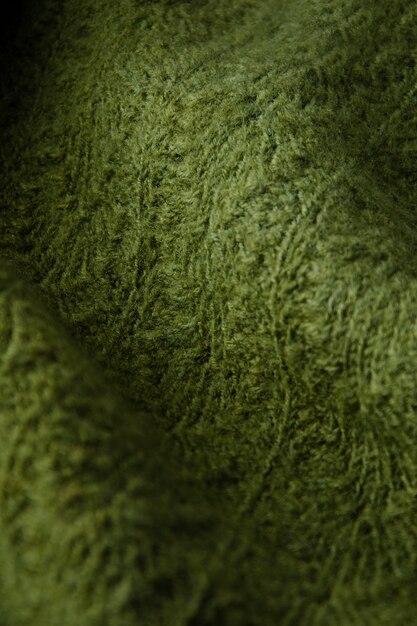 Close up on wool texture details