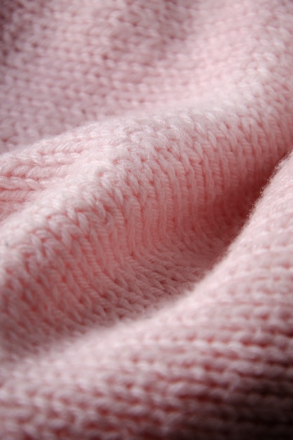 Close up on wool texture details