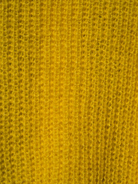 クローズアップ黄色のスカーフ素材