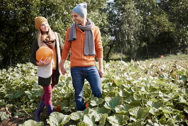 Close up on young and happy family spending time together